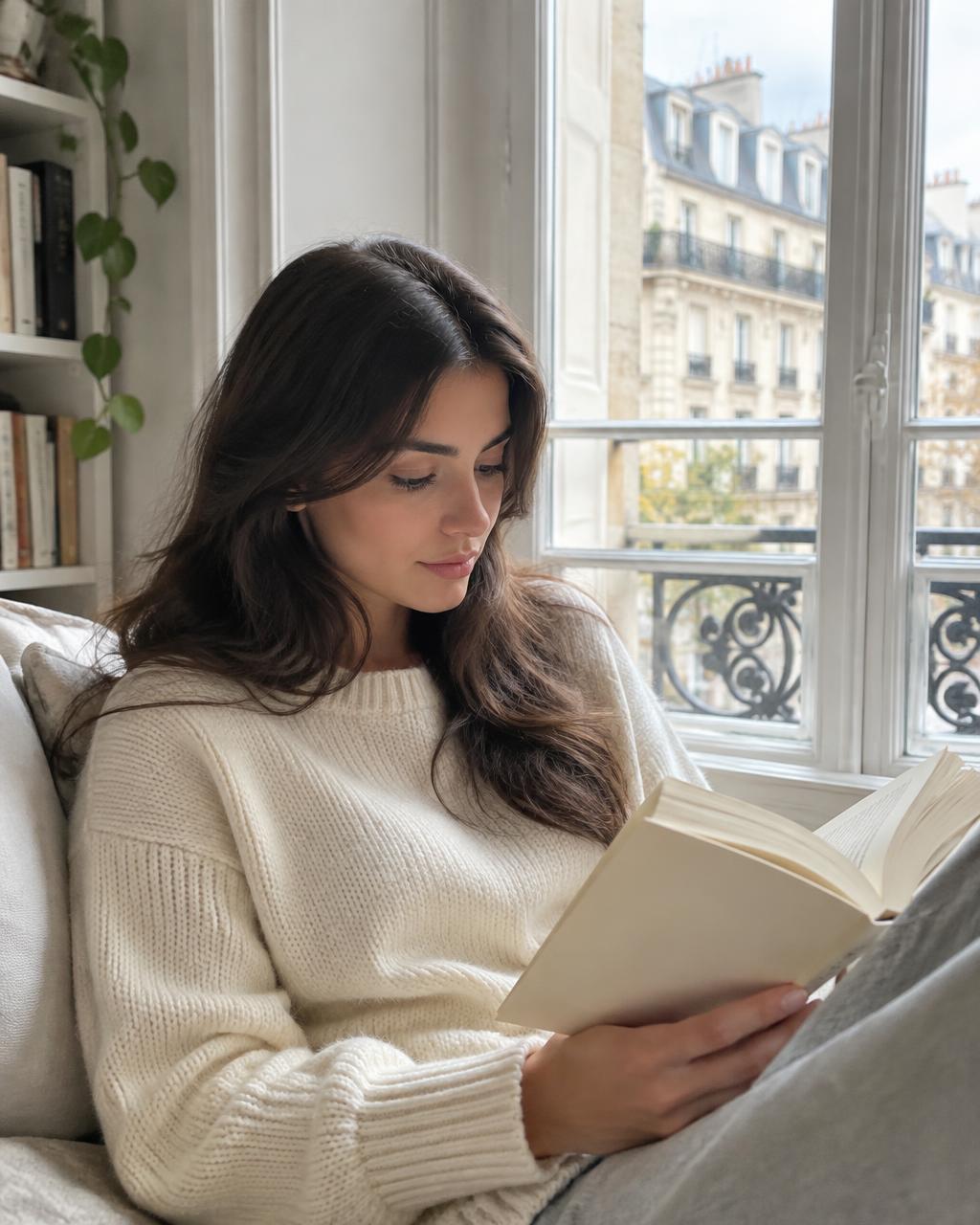 Lecture à la fenêtre